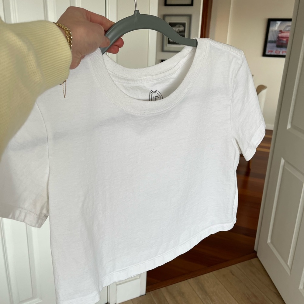 Urban Outfitters white crop top